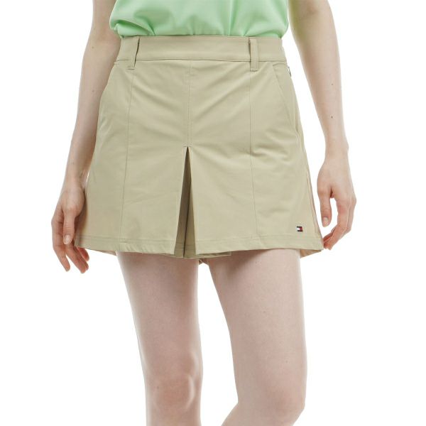 トミー ヒルフィガー ゴルフ Tommy Hilfiger Golf レディース レディース フロントタック キュロットパンツ THLA433 詳細3