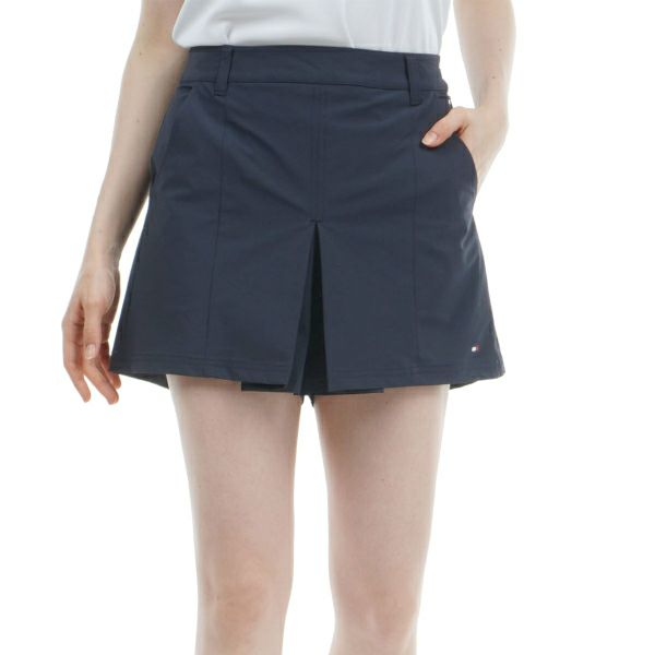 トミー ヒルフィガー ゴルフ Tommy Hilfiger Golf レディース レディース フロントタック キュロットパンツ THLA433 詳細4