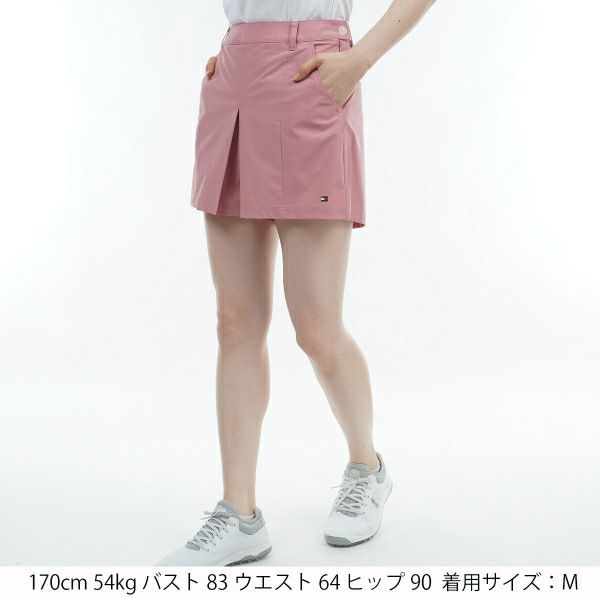 トミー ヒルフィガー ゴルフ Tommy Hilfiger Golf レディース レディース フロントタック キュロットパンツ THLA433 詳細14