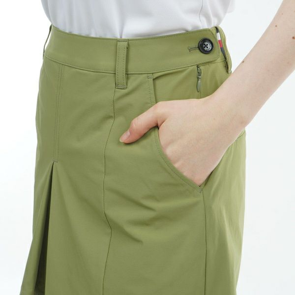 トミー ヒルフィガー ゴルフ Tommy Hilfiger Golf レディース レディース フロントタック キュロットパンツ THLA433 詳細19