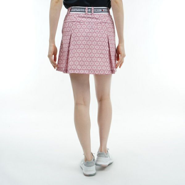 トミー ヒルフィガー ゴルフ Tommy Hilfiger Golf レディース レディース シアサッカー モノグラムスカート THLA435 詳細5
