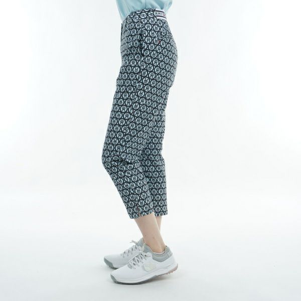 トミー ヒルフィガー ゴルフ Tommy Hilfiger Golf レディース レディース シアサッカー モノグラムカプリパンツ THLA436 詳細10