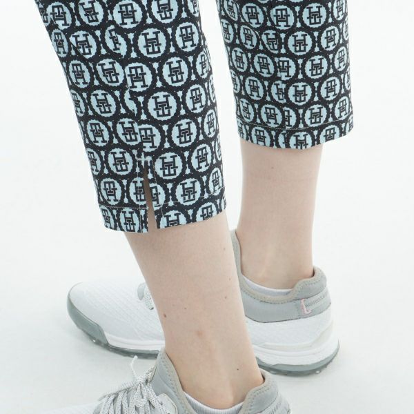 トミー ヒルフィガー ゴルフ Tommy Hilfiger Golf レディース レディース シアサッカー モノグラムカプリパンツ THLA436 詳細15