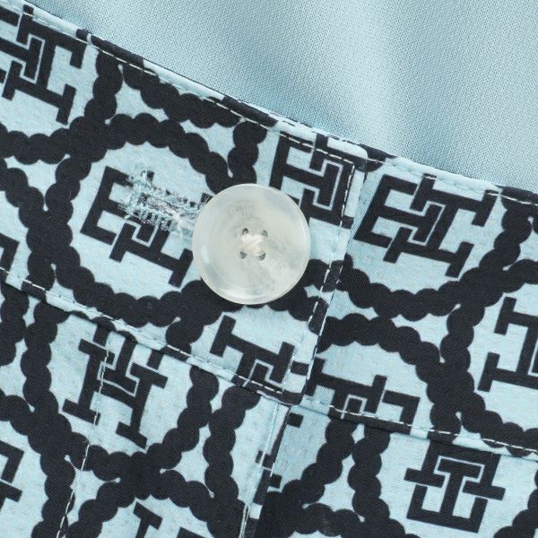 トミー ヒルフィガー ゴルフ Tommy Hilfiger Golf レディース レディース シアサッカー モノグラムカプリパンツ THLA436 詳細16