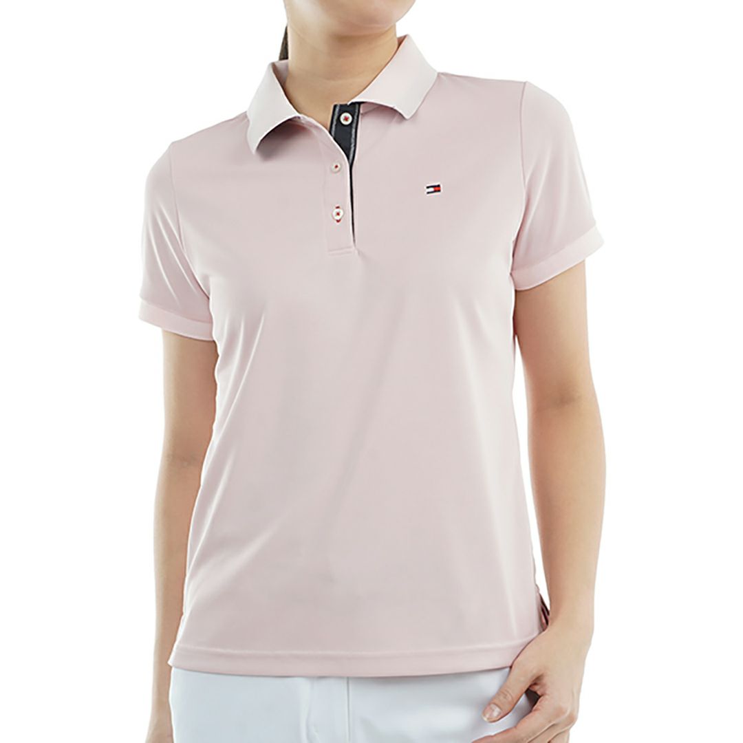 トミー ヒルフィガー ゴルフ Tommy Hilfiger Golf レディース レディース ベーシックフラッグ ポロシャツ THLA439 詳細6