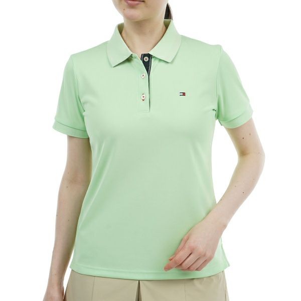 トミー ヒルフィガー ゴルフ Tommy Hilfiger Golf レディース レディース ベーシックフラッグ ポロシャツ THLA439 詳細7