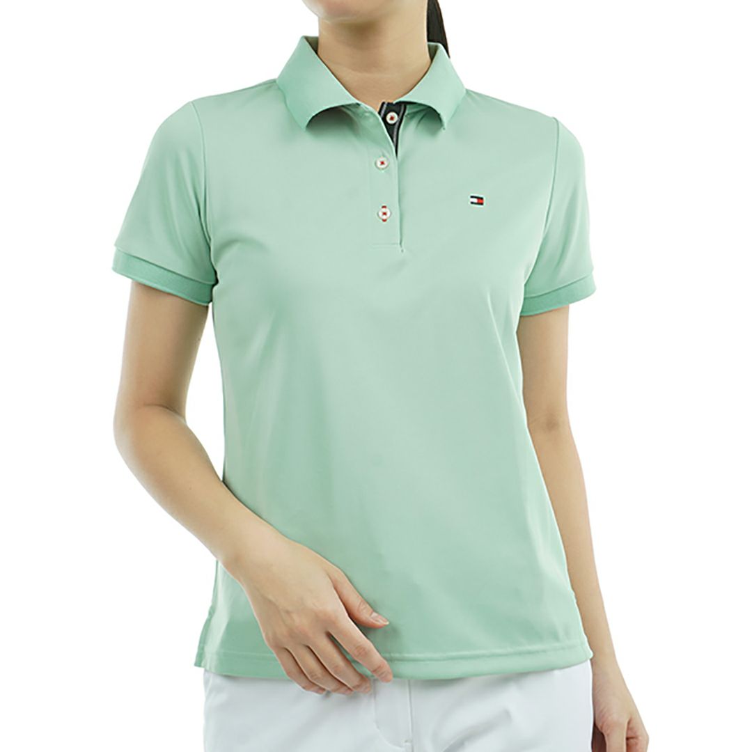トミー ヒルフィガー ゴルフ Tommy Hilfiger Golf レディース レディース ベーシックフラッグ ポロシャツ THLA439 詳細8