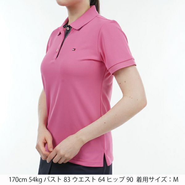 トミー ヒルフィガー ゴルフ Tommy Hilfiger Golf レディース レディース ベーシックフラッグ ポロシャツ THLA439 詳細23