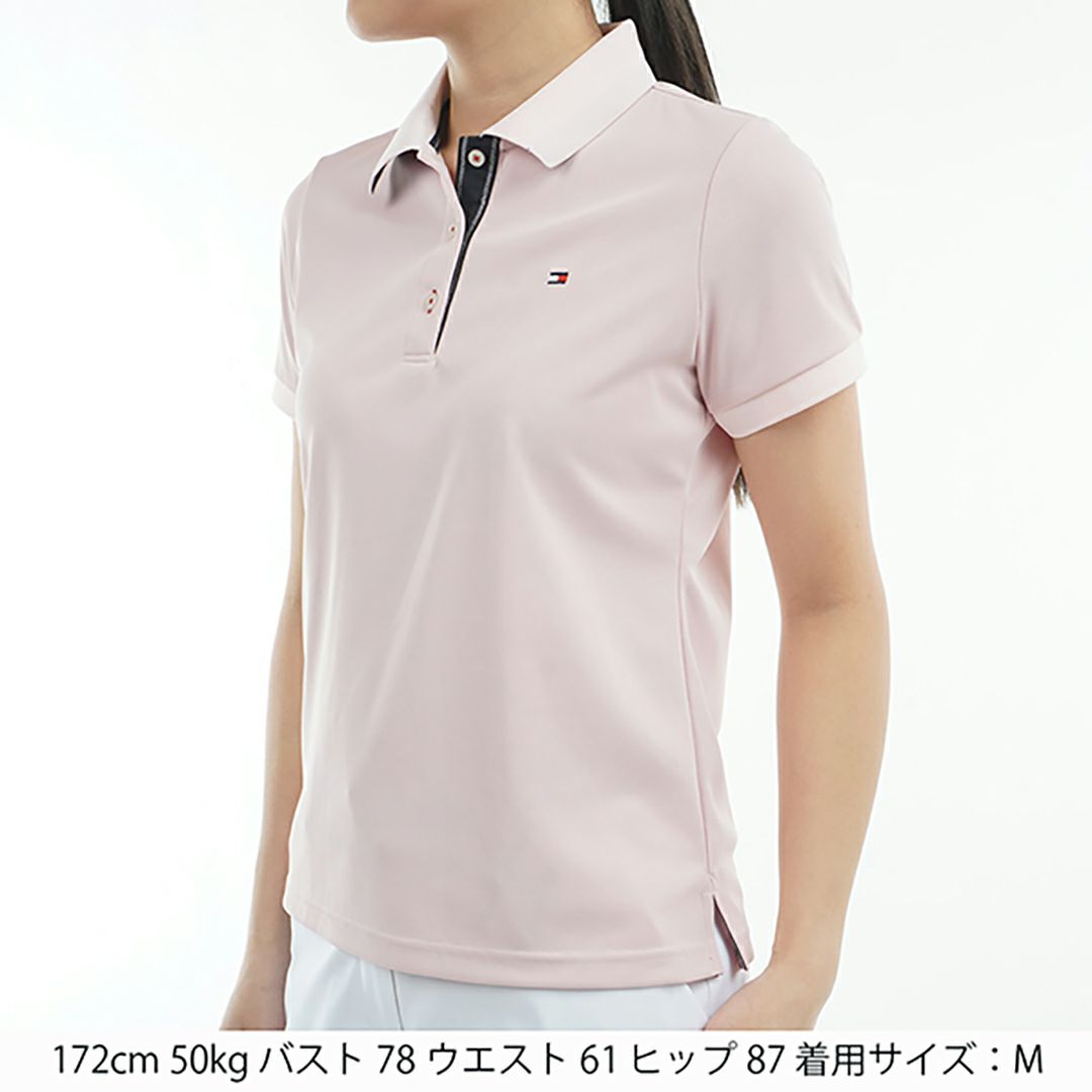 トミー ヒルフィガー ゴルフ Tommy Hilfiger Golf レディース レディース ベーシックフラッグ ポロシャツ THLA439 詳細25