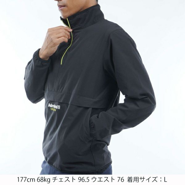 アドミラル ゴルフ Admiral GOLF メンズ メンズ パッカブル ストレッチ アノラックジャケット ADMA401 詳細3