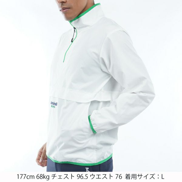 アドミラル ゴルフ Admiral GOLF メンズ メンズ パッカブル ストレッチ アノラックジャケット ADMA401 詳細5