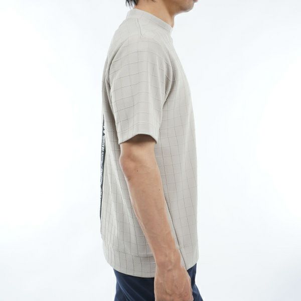 アドミラル ゴルフ Admiral GOLF メンズ メンズ グリッドオーバー モックシャツ ADMA403 詳細14