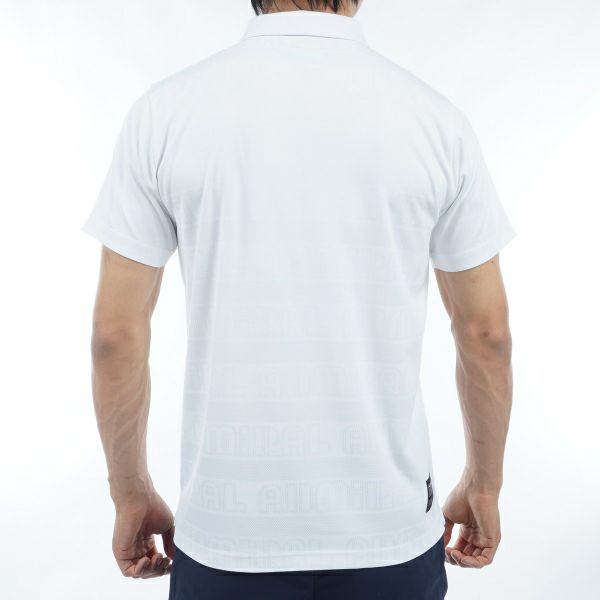 アドミラル ゴルフ Admiral GOLF メンズ メンズ ロゴジャカード ポロシャツ ADMA405 詳細8