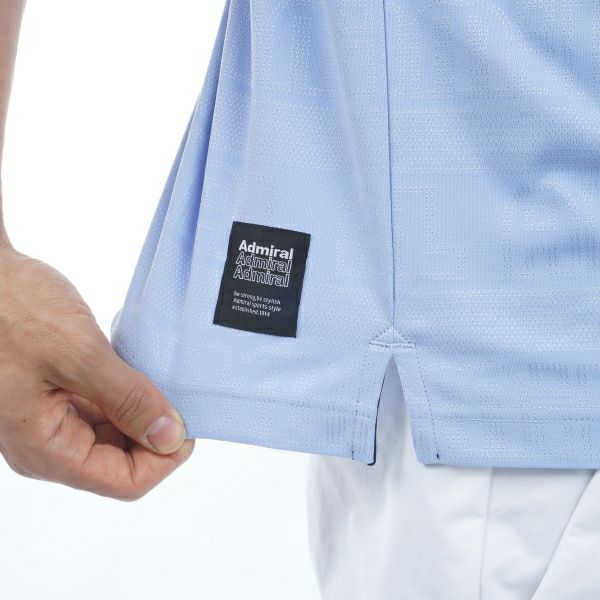 アドミラル ゴルフ Admiral GOLF メンズ メンズ ロゴジャカード ポロシャツ ADMA405 詳細15