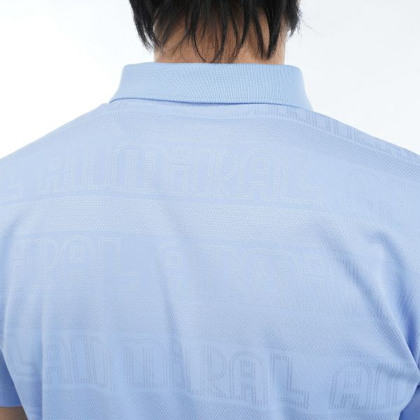 アドミラル ゴルフ Admiral GOLF メンズ メンズ ロゴジャカード ポロシャツ ADMA405 詳細16