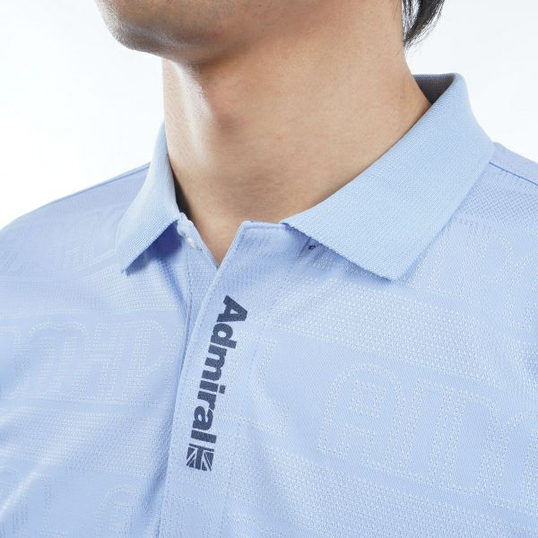 アドミラル ゴルフ Admiral GOLF メンズ メンズ ロゴジャカード ポロシャツ ADMA405 詳細17