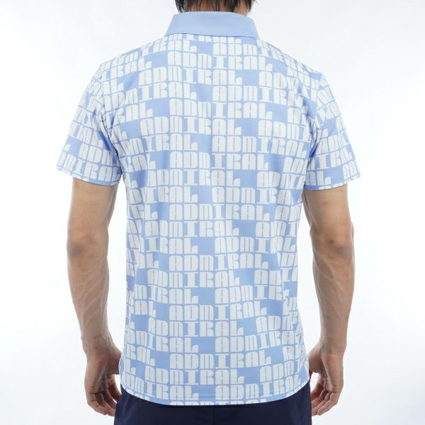 アドミラル ゴルフ Admiral GOLF メンズ メンズ ロゴモノグラム ポロシャツ ADMA406 詳細15