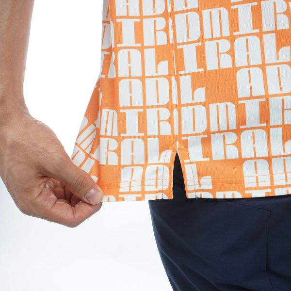 アドミラル ゴルフ Admiral GOLF メンズ メンズ ロゴモノグラム ポロシャツ ADMA406 詳細18