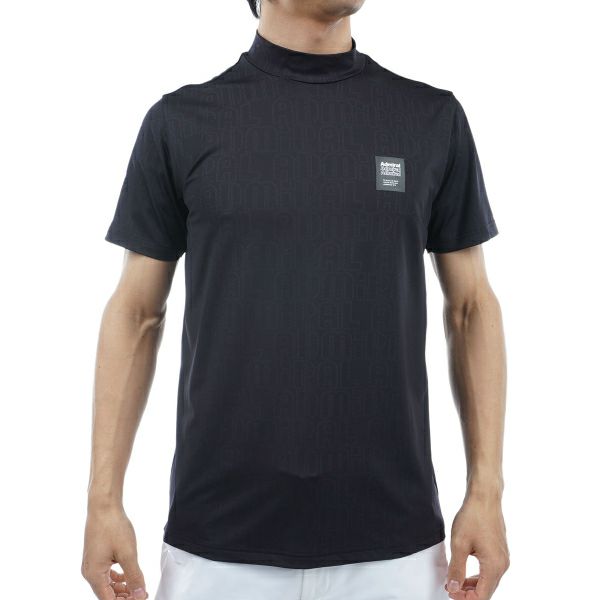 アドミラル ゴルフ Admiral GOLF メンズ メンズ ロゴエンボス モックシャツ ADMA407 詳細3