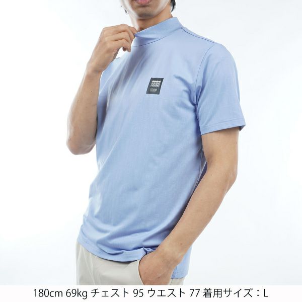 アドミラル ゴルフ Admiral GOLF メンズ メンズ ロゴエンボス モックシャツ ADMA407 詳細15