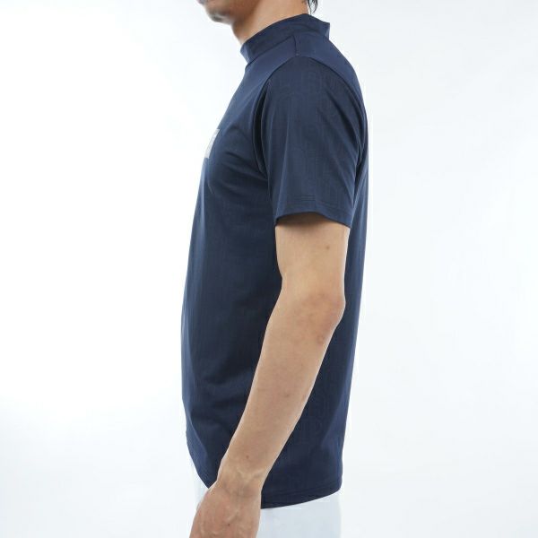 アドミラル ゴルフ Admiral GOLF メンズ メンズ ロゴエンボス モックシャツ ADMA407 詳細19