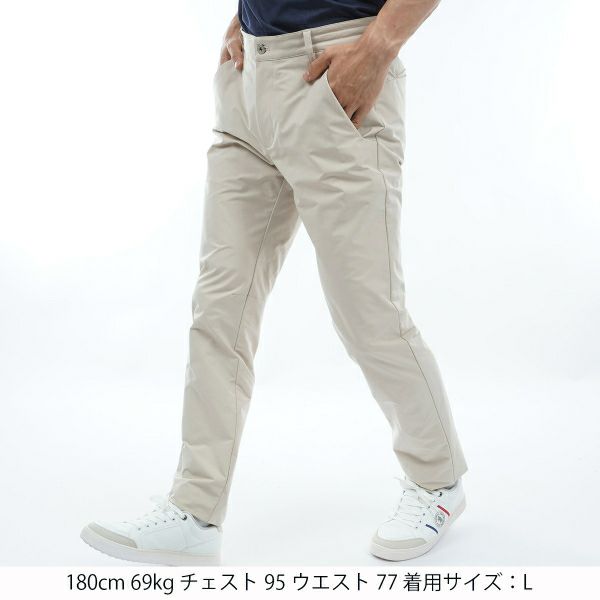 アドミラル ゴルフ Admiral GOLF メンズ メンズ 撥水3D テーパードパンツ ADMA408 詳細11