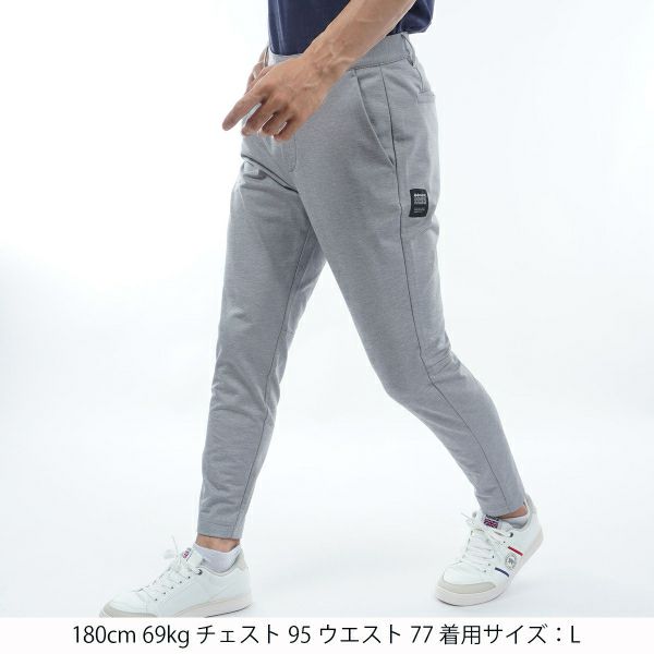 アドミラル ゴルフ Admiral GOLF メンズ メンズ コンパクト裏毛 スウェットパンツ ADMA409 詳細4