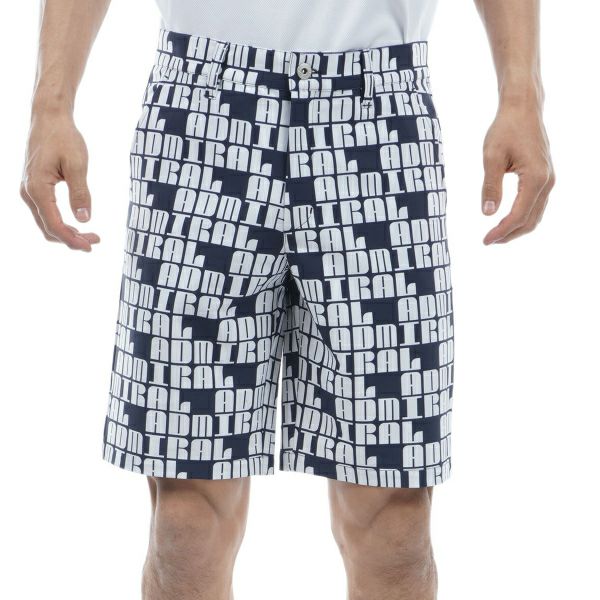 アドミラル ゴルフ Admiral GOLF メンズ メンズ ロゴモノグラム ストレッチ ショートパンツ ADMA410 詳細4