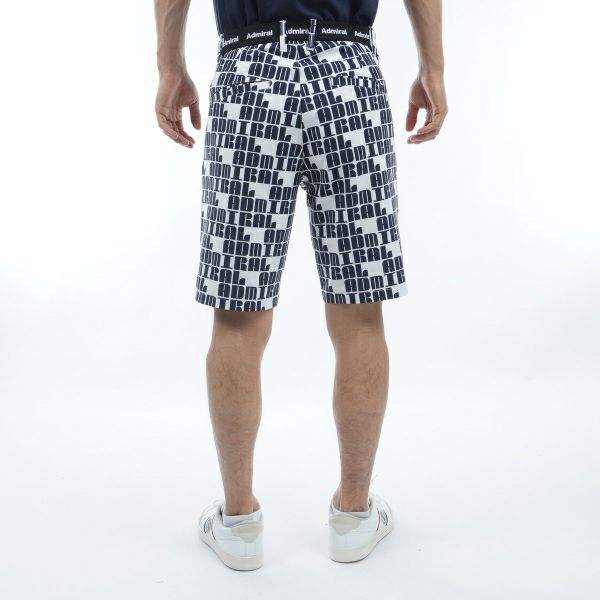 アドミラル ゴルフ Admiral GOLF メンズ メンズ ロゴモノグラム ストレッチ ショートパンツ ADMA410 詳細9