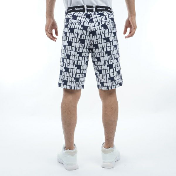 アドミラル ゴルフ Admiral GOLF メンズ メンズ ロゴモノグラム ストレッチ ショートパンツ ADMA410 詳細13