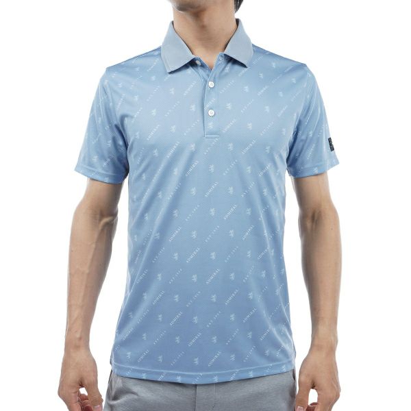 アドミラル ゴルフ Admiral GOLF メンズ メンズ モノグラム ポロシャツ ADMA415 詳細3
