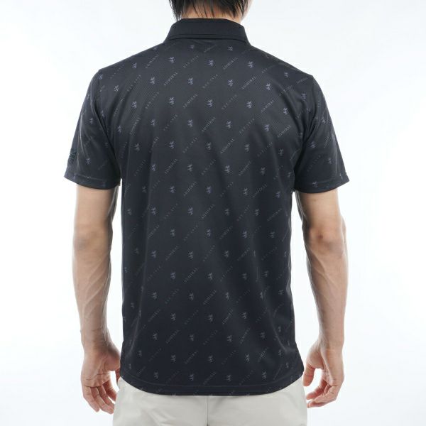 アドミラル ゴルフ Admiral GOLF メンズ メンズ モノグラム ポロシャツ ADMA415 詳細7
