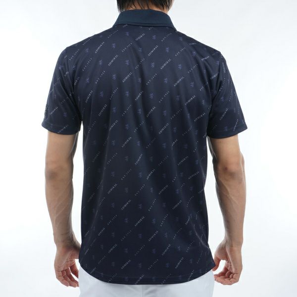 アドミラル ゴルフ Admiral GOLF メンズ メンズ モノグラム ポロシャツ ADMA415 詳細13