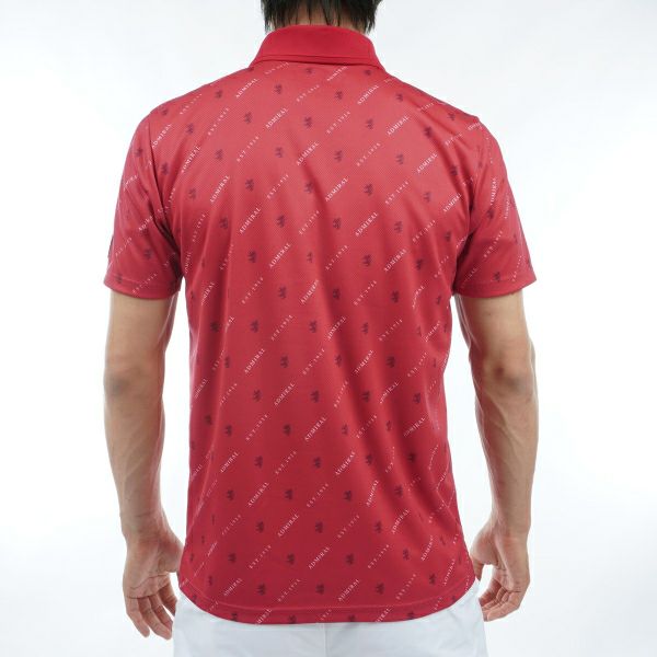 アドミラル ゴルフ Admiral GOLF メンズ メンズ モノグラム ポロシャツ ADMA415 詳細15