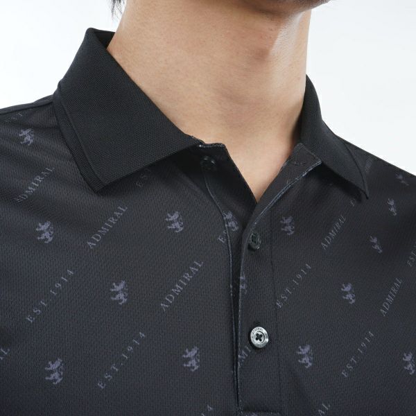 アドミラル ゴルフ Admiral GOLF メンズ メンズ モノグラム ポロシャツ ADMA415 詳細21