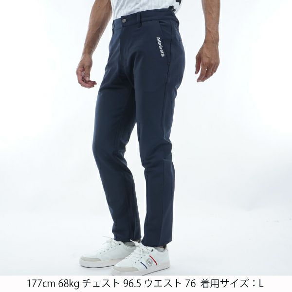 アドミラル ゴルフ Admiral GOLF メンズ メンズ 4WAYツイル ベーシック テーパードパンツ ADMA443 詳細12