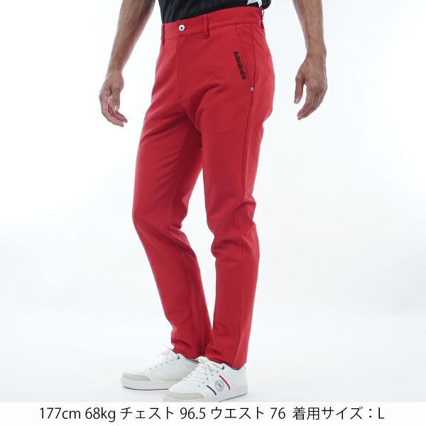 アドミラル ゴルフ Admiral GOLF メンズ メンズ 4WAYツイル ベーシック テーパードパンツ ADMA443 詳細14