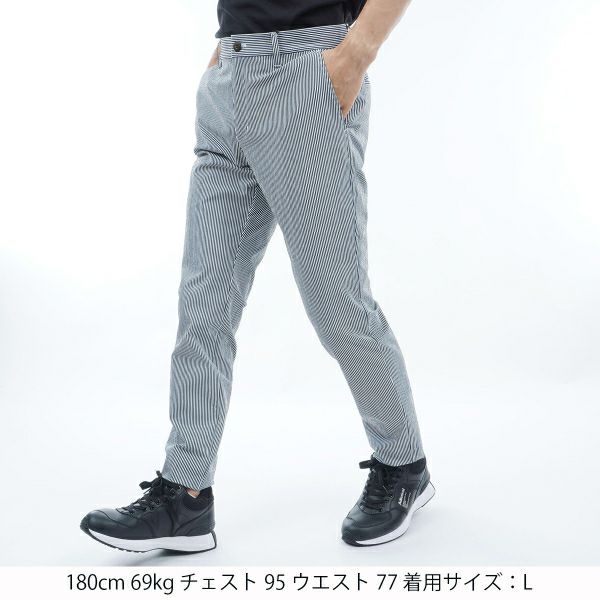 アドミラル ゴルフ Admiral GOLF メンズ メンズ シアサッカー テーパードパンツ ADMA420 詳細6