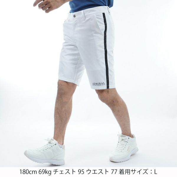 アドミラル ゴルフ Admiral GOLF メンズ メンズ 打ち水ストレッチ ショートパンツ ADMA423 詳細7