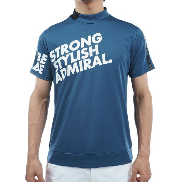 アドミラル ゴルフ Admiral GOLF メンズ メンズ 冷感パフォーマンス モックシャツ ADMA427 詳細4