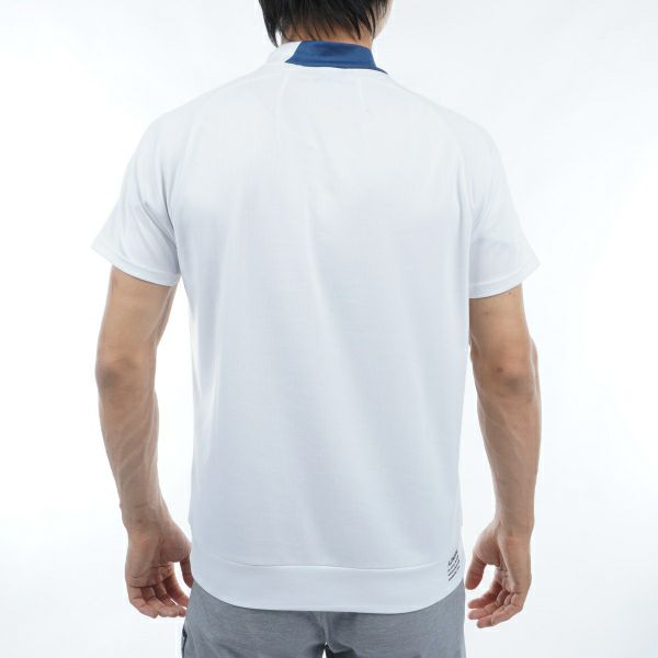 アドミラル ゴルフ Admiral GOLF メンズ メンズ 冷感パフォーマンス モックシャツ ADMA427 詳細8