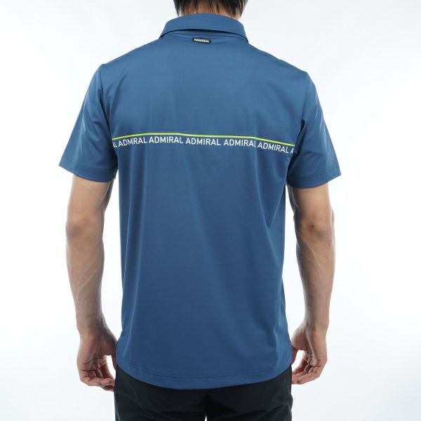 アドミラル ゴルフ Admiral GOLF メンズ メンズ ラインロゴ　シャツ ADMA428 詳細5