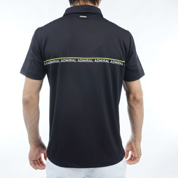 アドミラル ゴルフ Admiral GOLF メンズ メンズ ラインロゴ　シャツ ADMA428 詳細9