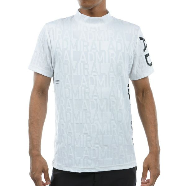 アドミラル ゴルフ Admiral GOLF メンズ メンズ リンクスジャカード モックシャツ ADMA429 詳細2