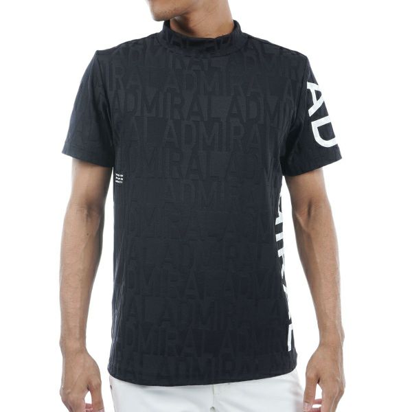 アドミラル ゴルフ Admiral GOLF メンズ メンズ リンクスジャカード モックシャツ ADMA429 詳細3