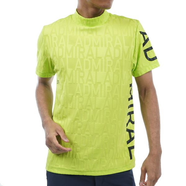 アドミラル ゴルフ Admiral GOLF メンズ メンズ リンクスジャカード モックシャツ ADMA429 詳細4