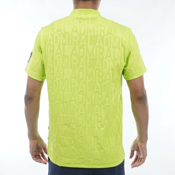 アドミラル ゴルフ Admiral GOLF メンズ メンズ リンクスジャカード モックシャツ ADMA429 詳細12