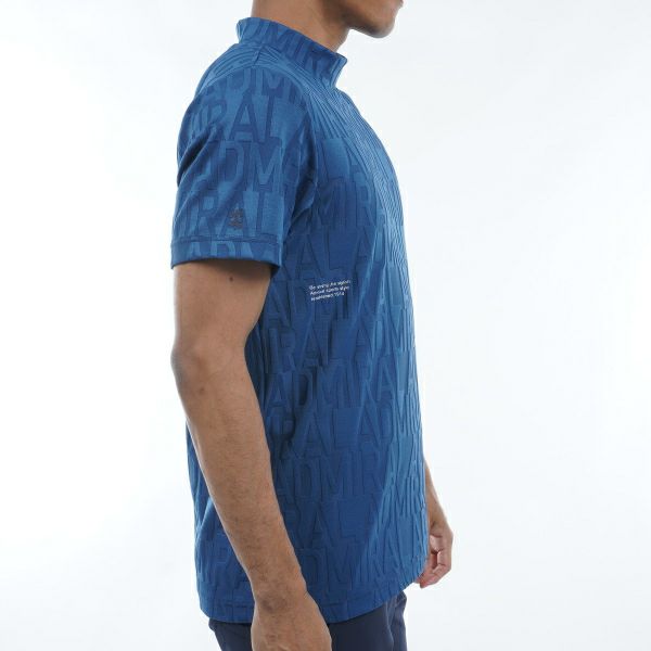 アドミラル ゴルフ Admiral GOLF メンズ メンズ リンクスジャカード モックシャツ ADMA429 詳細14