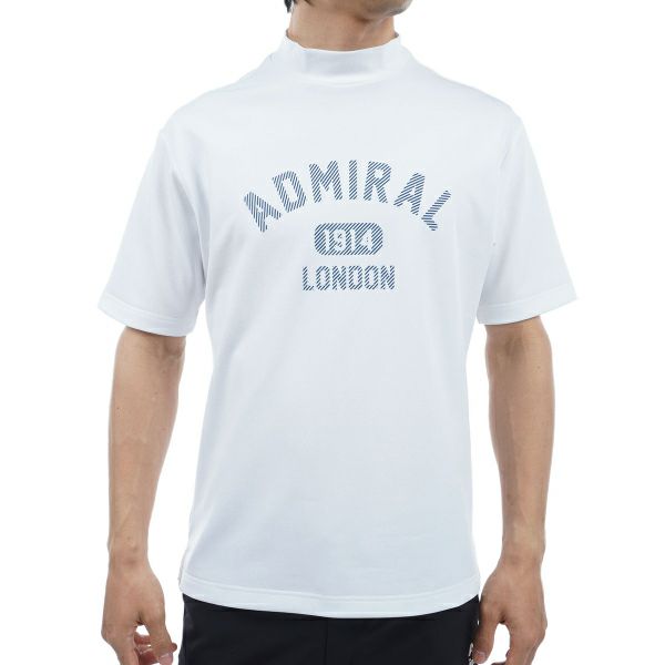 アドミラル ゴルフ Admiral GOLF メンズ メンズ アーチロゴ モックシャツ ADMA432 詳細2