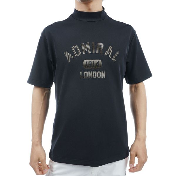 アドミラル ゴルフ Admiral GOLF メンズ メンズ アーチロゴ モックシャツ ADMA432 詳細3